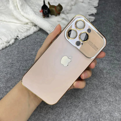 Full Lens Premium Glass Case (iPhone 15)