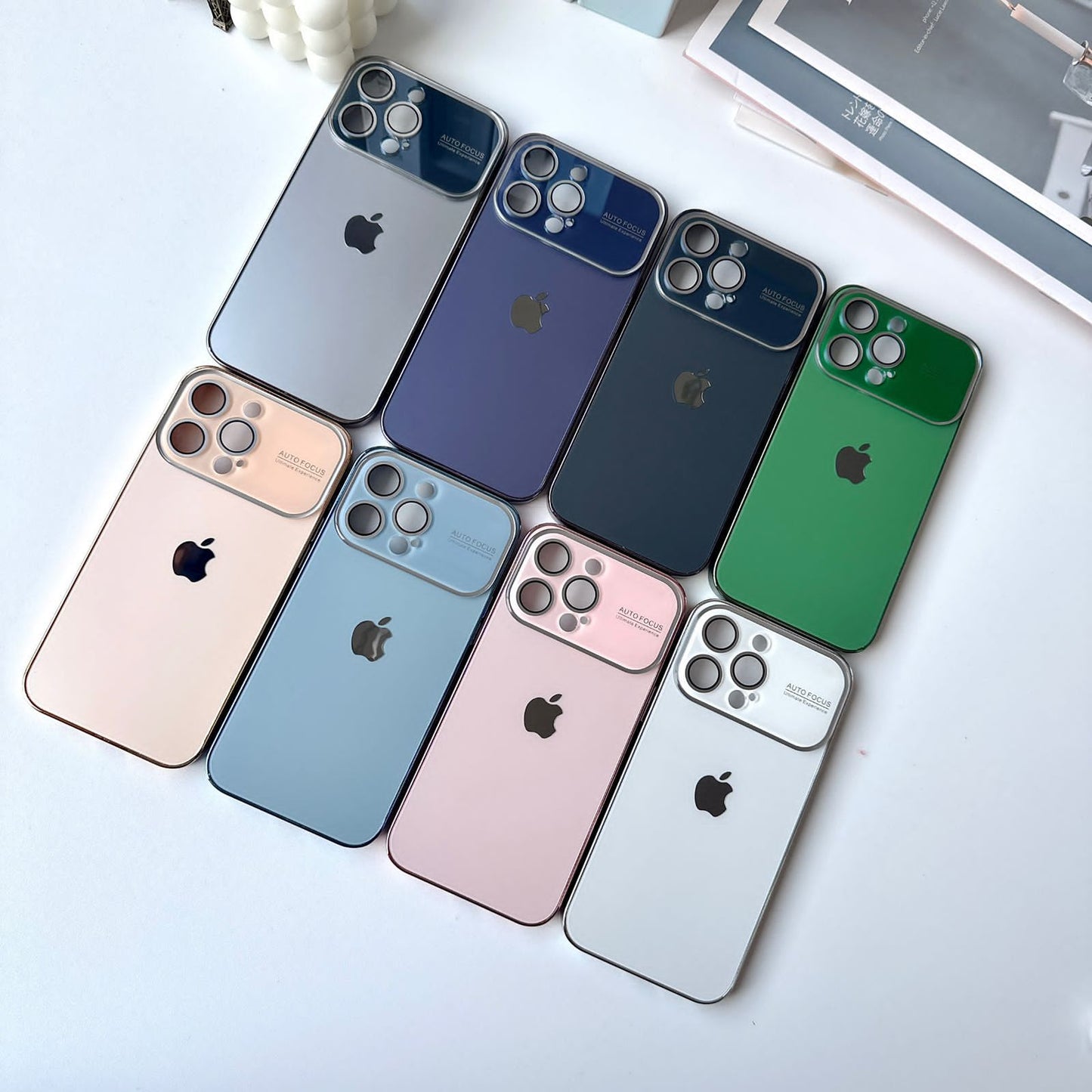 Full Lens Premium Glass Case (iPhone 15)