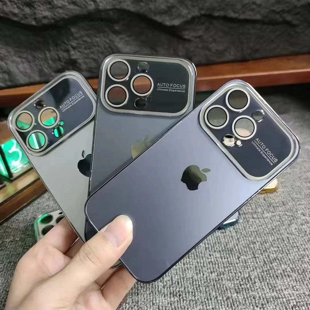 Full Lens Premium Glass Case (iPhone 15)