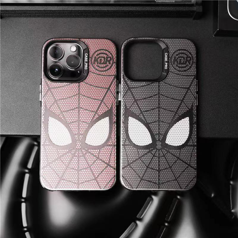 Web-Slinging Spiderman Case For iPhone