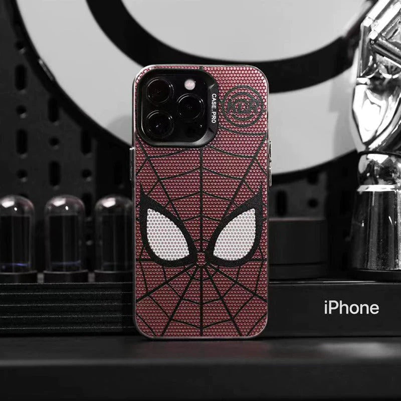 Web-Slinging Spiderman Case For iPhone