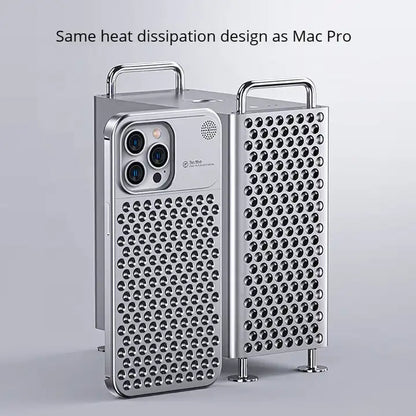 Metal Heat Dissipation Aluminum Alloy Cases For iPhone