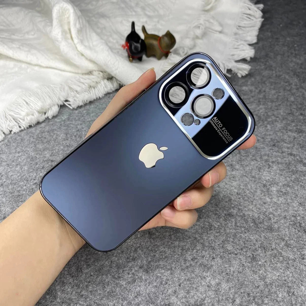 AG Full Lens Premium Glass Case For iPhone