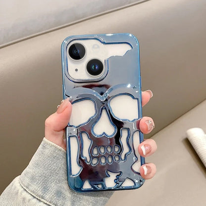 iPhone Hollow Skull Design Case