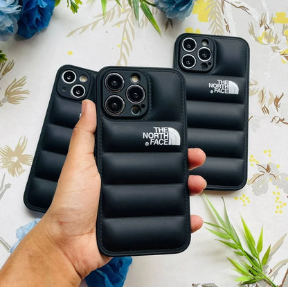 Premium North Face Puffer Case For iPhone